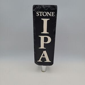Stone Brewing IPA Beer Tap Handle Black 8"